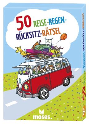 Buch - 50 Reise-Regen-Rücksitz-Rätsel