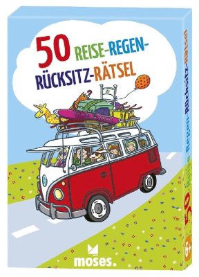 Image of Buch - 50 Reise-Regen-Rücksitz-Rätsel