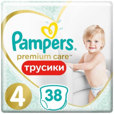 Трусики Pampers Premium Care 9-15 кг, 38 шт