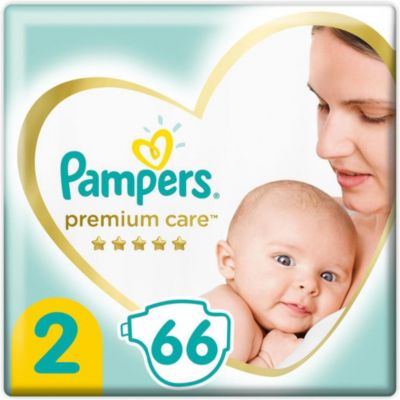 Подгузники Pampers Premium Care 4-8 кг, 66 шт