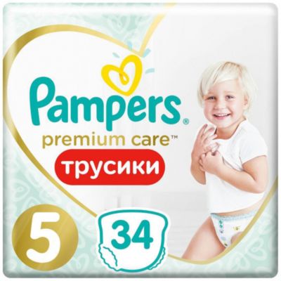 Трусики Pampers Premium Care 12-17 кг, 34 шт