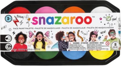 Snazaroo Jumbo Farbpalette 8x18ml