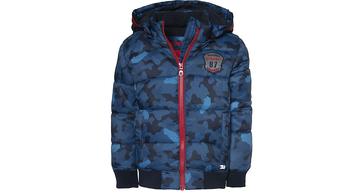 s.Oliver · Winterjacke mit Fleecefutter und abnehmbarer Kapuze Gr. 104 Jungen Kleinkinder s.Oliver · Winterjacke mit Fleecefutter und abnehmbarer Kapuze Gr. 104 Jungen Kleinkinder