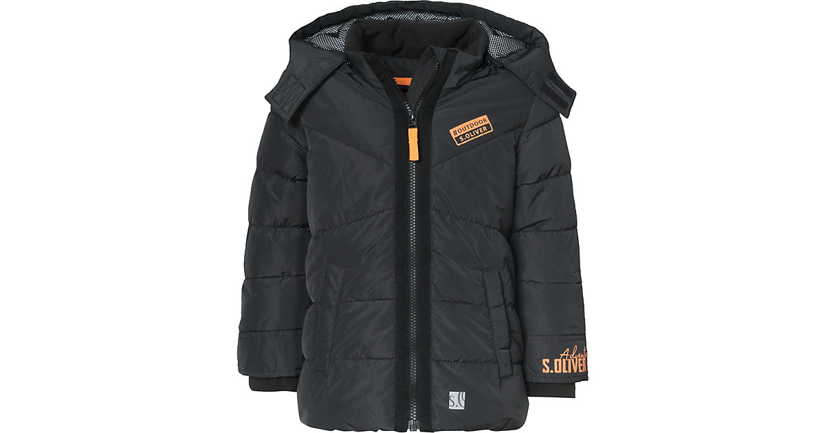 s.Oliver · Winterjacke mit Fleecefutter und abnehmbarer Kapuze Gr. 122 Jungen Kinder s.Oliver · Winterjacke mit Fleecefutter und abnehmbarer Kapuze Gr. 122 Jungen Kinder
