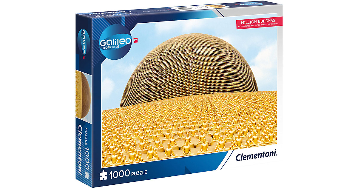Puzzles: Clementoni Galileo Big Picture Puzzle 1000 Teile - Million Buddhas