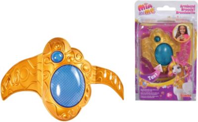 Mia and Me Armband gold mit Licht und Sound Kinder Schmuck Armreif Spielzeug 