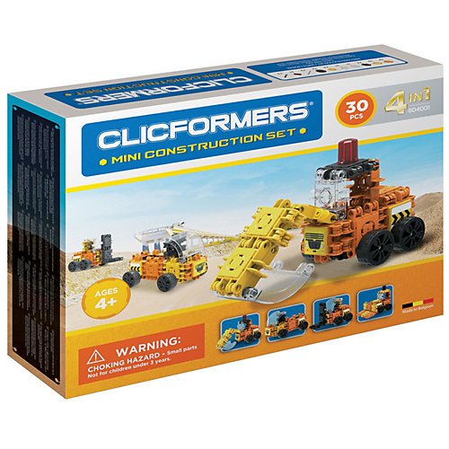 Конструктор CLICFORMERS Construction set mini 30 деталей от Clicformers