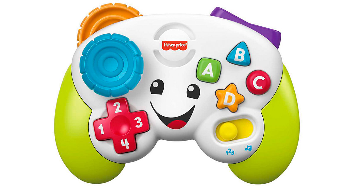 Babyspielzeug: Mattel Fisher-Price Lernspaß Spiel-Controller, Baby-Spielzeug, Lernspielzeug Baby
