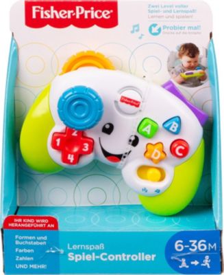 Mattel Fisher-Price Lernspaß Spiel Controller Babyspielzeug Autorennen NEU OVP 