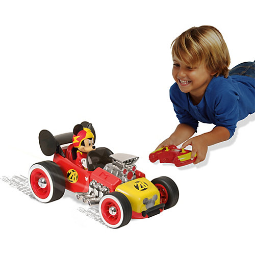 Disney Автомобиль р/у "Микки и весёлые гонки: Родстер Микки" (16 см) от IMC Toys