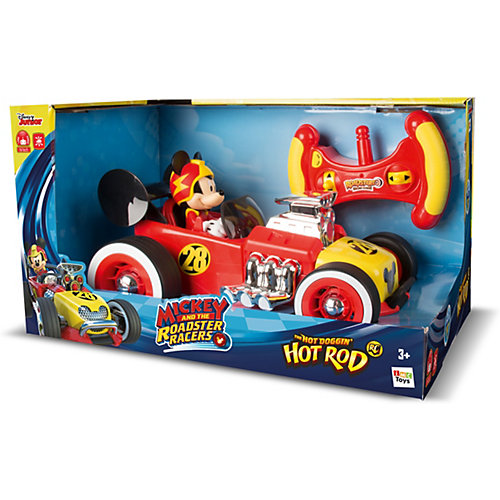 Disney Автомобиль р/у "Микки и весёлые гонки: Родстер Микки" (16 см) от IMC Toys