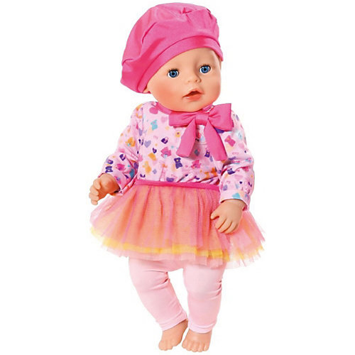 Одежда для куклы BABY born "В погоне за модой", розового цвета от Zapf Creation