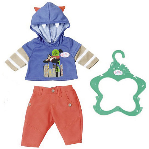 Одежда для мальчика BABY born оранжево-синяя от Zapf Creation