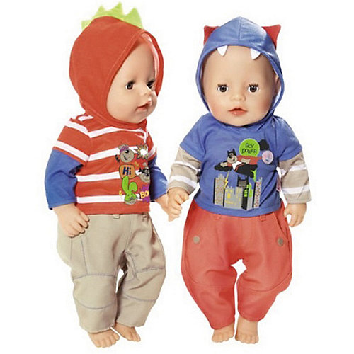 Одежда для мальчика BABY born оранжево-синяя от Zapf Creation