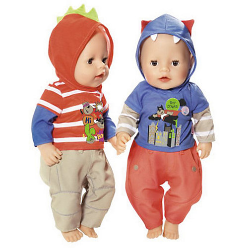 Одежда для мальчика BABY born оранжево-бежевая от Zapf Creation