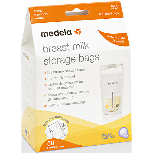Пакеты одноразовые для хранения грудного молока Medela 50 шт. от Medela