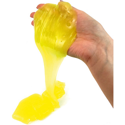 Лизун Slime Mega светится в темноте, желтый от Волшебный мир