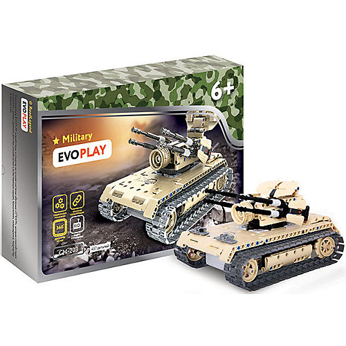 Конструктор на радиоуправлении Evoplay "Anti Aircraft Tank", 457 деталей от EvoPlay