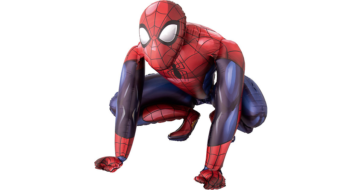 Image of Folienballon AirWalker Spider-Man rot-kombi
