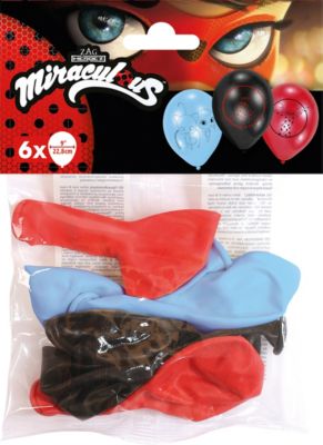 Luftballons Miraculous, 6 Stück 2