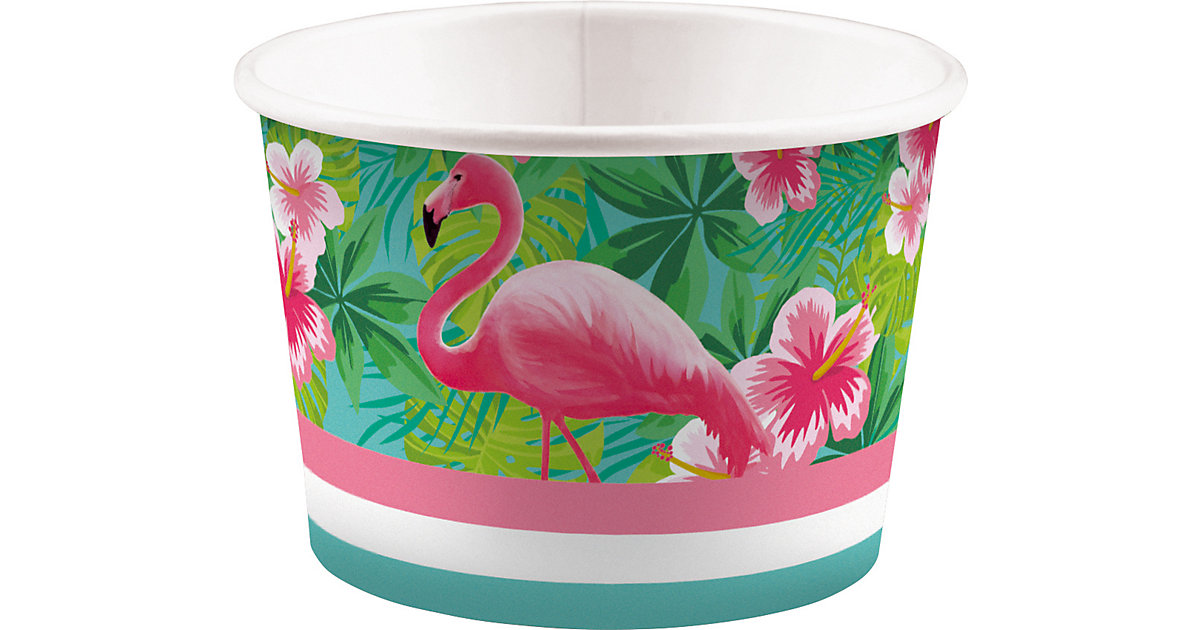 Eisbecher Flamingo Paradise, 8 Stück