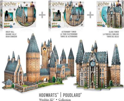 Rowling 3D Puzzle Harry Potter 875 Teile Wrebbit Hogwarts Astronomieturm 