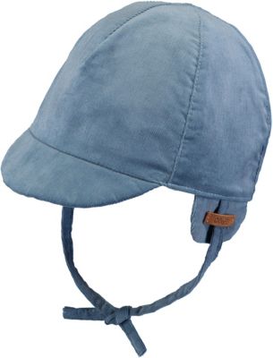 Baby Schirmm�tze BAYARD Gr. 47 zum Binden blau Jungen Baby