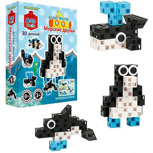 Конструктор Знаток "Artec Bloks" Морские друзья, 30 деталей от Знаток