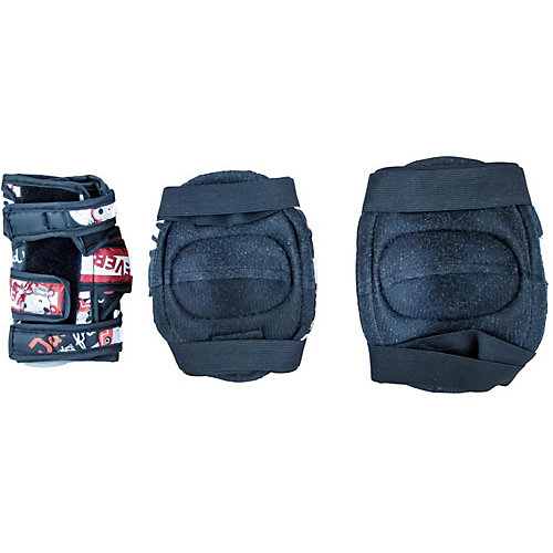 Комплект защиты MaxCity Teddy, красный - красный от MaxCity