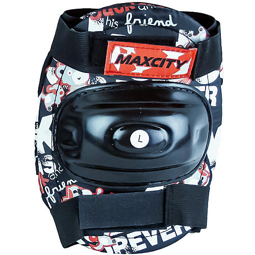Комплект защиты MaxCity Teddy, красный - красный от MaxCity