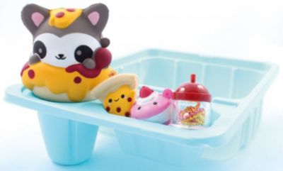 Игрушка-антистресс Smooshy Mushy Bento "Школьный завтрак", Енотик Гэбби Гуи