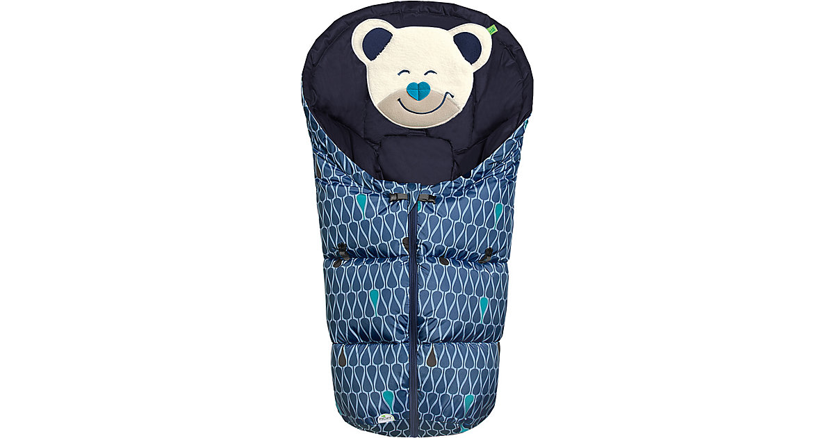 Fußsack Mucki Fashion Tear Drops Babyschale und Kinderwagen, denim Kinder Fußsack Mucki Fashion Tear Drops Babyschale und Kinderwagen, denim Kinder