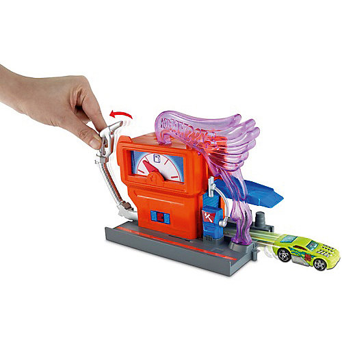 Автотрек Hot Wheels "Сити" Центральная заправочная станция от Mattel