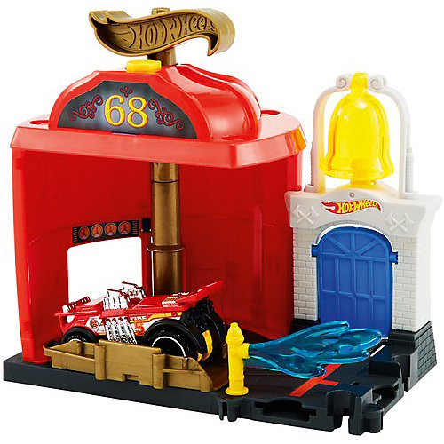 Автотрек Hot Wheels "Сити" Центральная городская станция от Mattel
