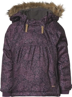 Baby Winterjacke dunkellila Gr. 86 M�dchen Kleinkinder