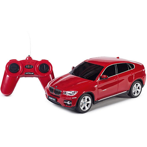 Радиоуправляемая машина Rastar "BMW X6" 1:24, красная от Rastar