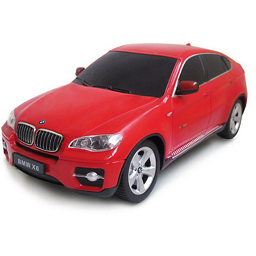 Радиоуправляемая машина Rastar "BMW X6" 1:24, красная от Rastar