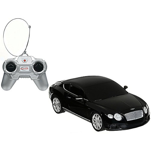 Радиоуправляемая машина Rastar "Bentley Continental GT speed" 1:24, чёрная от Rastar
