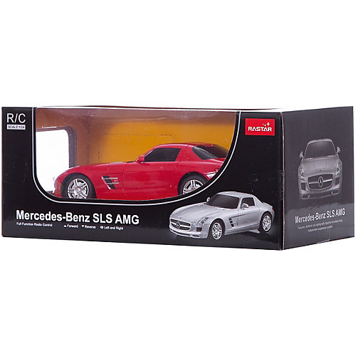 Радиоуправляемая машина Rastar "Mercedes SLS AMG" 1:24, красная от Rastar