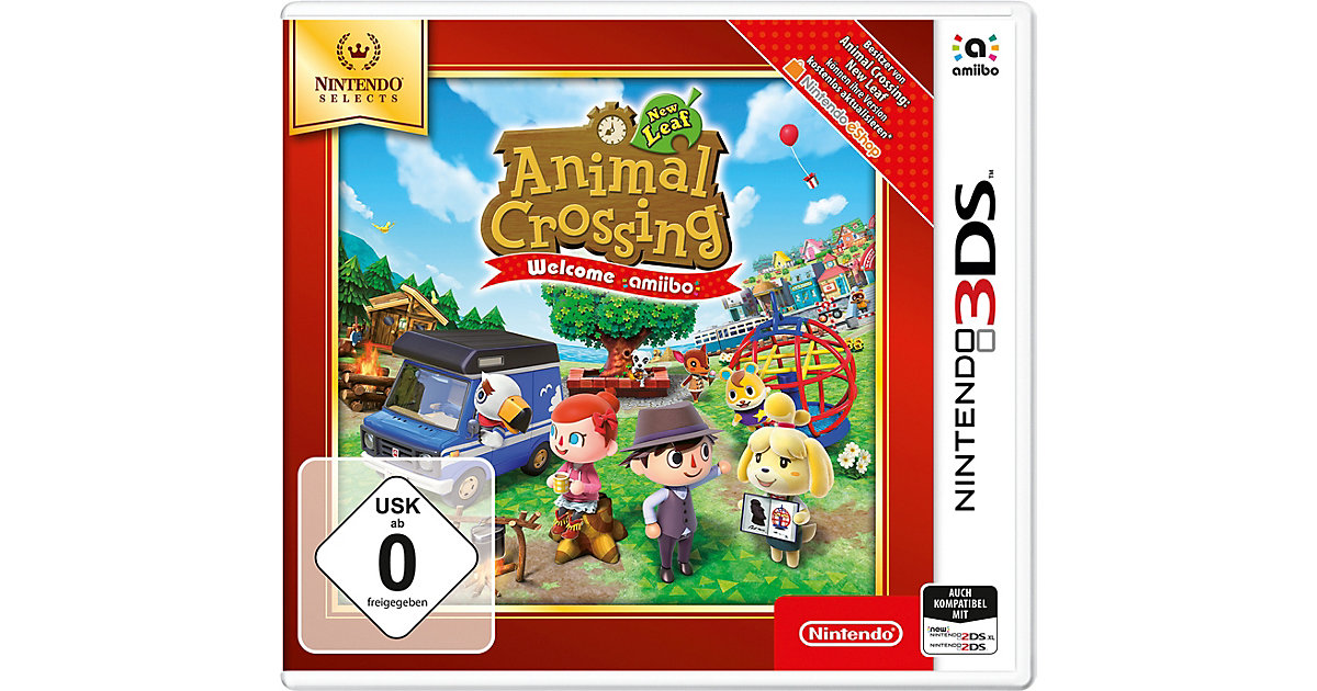 3DS Animal Crossing - New Leaf - Welcome amiibo (Selects)
