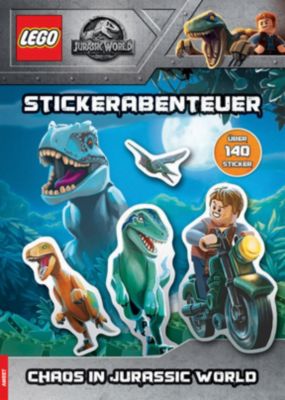 Buch - LEGO Jurassic World: Chaos im Dinopark - Stickerabenteuer