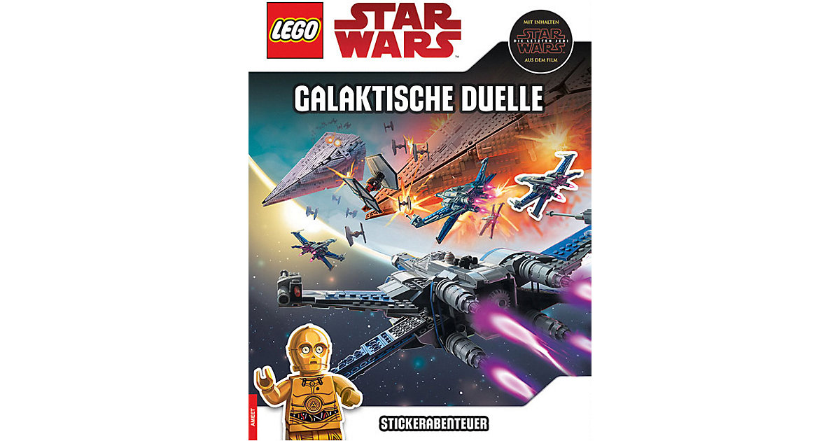 Buch - LEGO Star Wars: Galaktische Duelle - Stickerabenteuer