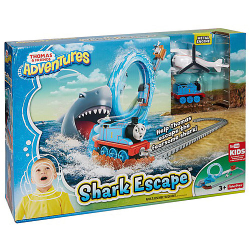 Железная дорога Thomas and Friends "Томас и его друзья" Игровой набор с акулой от Mattel