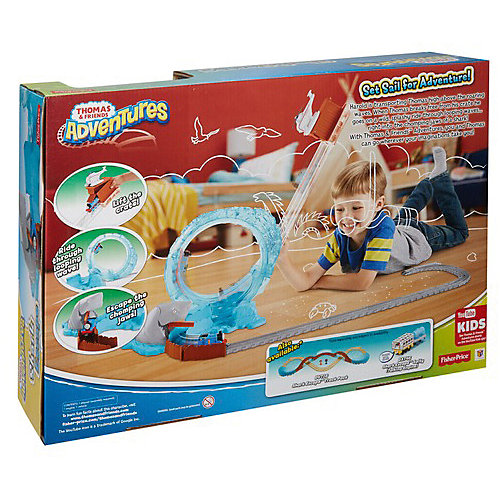 Железная дорога Thomas and Friends "Томас и его друзья" Игровой набор с акулой от Mattel