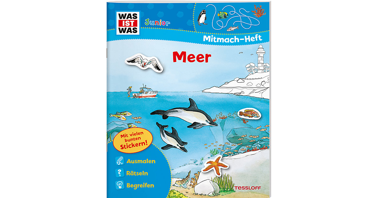 Buch - WAS IST WAS Junior - Mitmach-Heft: Meer