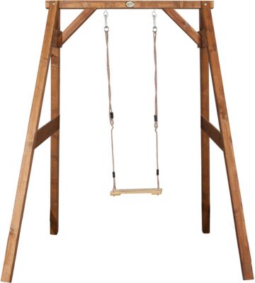Holz Schaukelgestell Kinderschaukel Schaukelgerüst or mit Leiter Rutsche 16 Stil 