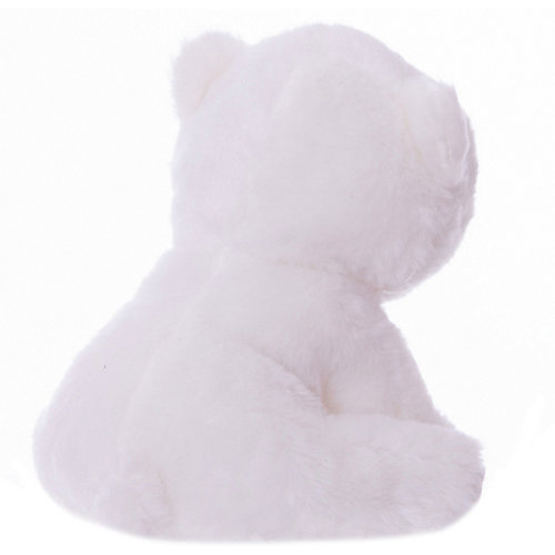 Мягкая игрушка ABtoys Полярный медвежонок белый, 15 см от ABtoys