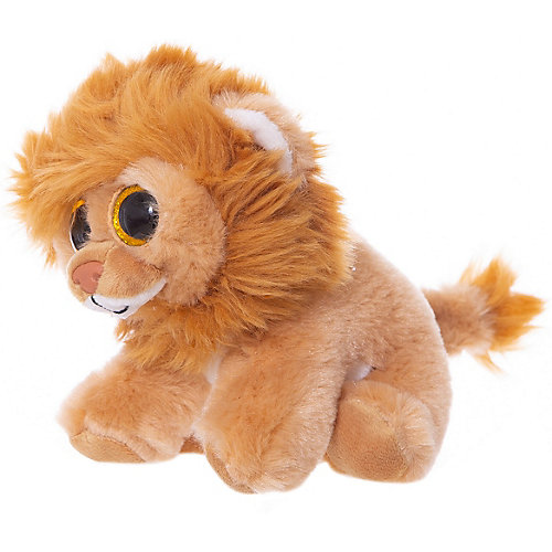Мягкая игрушка ABtoys Львёнок коричневый, 15 см от ABtoys