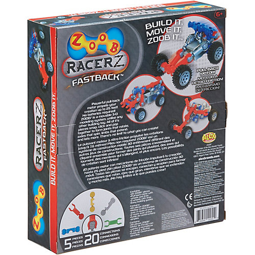 Конструктор ZOOB "Racer-Z" Fastback, 18 деталей от Zoob
