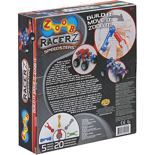 Конструктор ZOOB "Racer-Z" Speedsters, 38 деталей от Zoob